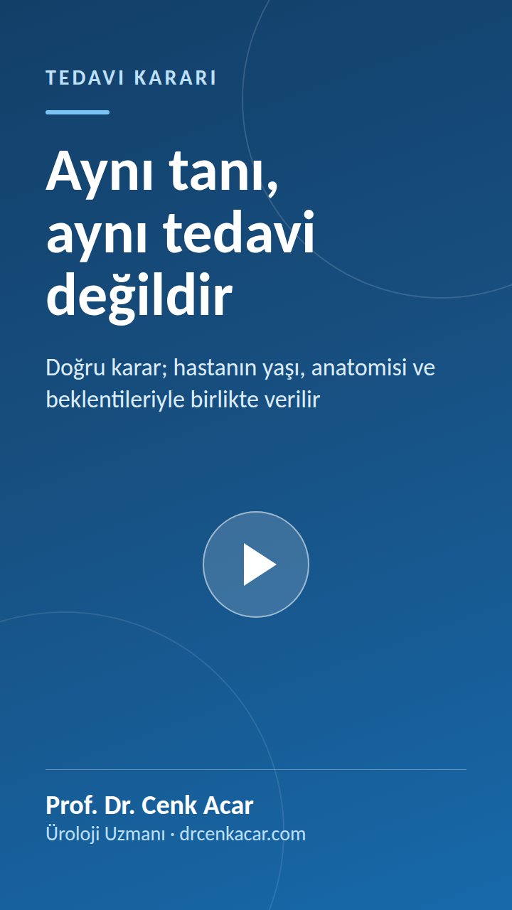 Aynı tanı aynı tedavi değildir videosunun kapak görseli